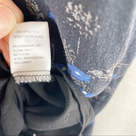 GF Collection Cage Back Black Floral Shift Dress - Picture 7 of 7